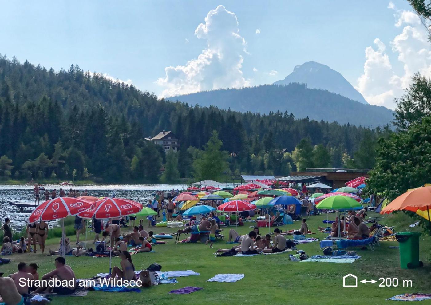 Bio Ferienwohnung Am Wildsee In Seefeld Mit E-Ladestation Зеефелд в Тирол Екстериор снимка